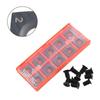 15x15x2.5mm R50 Carbide Inserts Cutters 2in Radius for Spiral Helical Planer Head