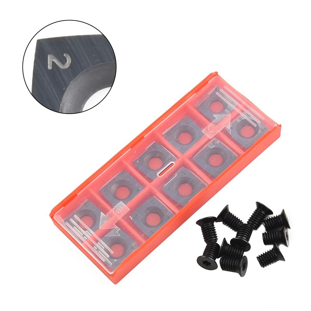 15x15x2.5mm R50 Carbide Inserts Cutters 2in Radius for Spiral Helical Planer Head