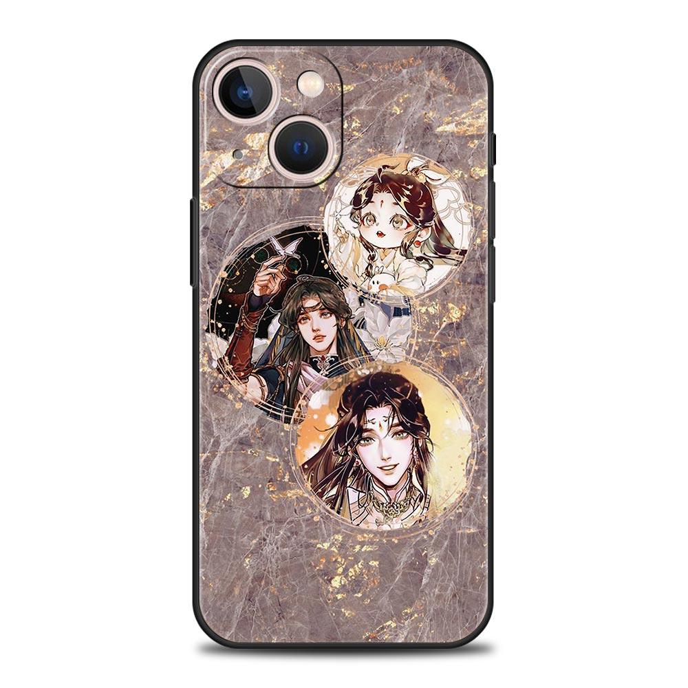 Luxury Phone Case For Apple iPhone 11 15 14 Pro MAX 12 13 7 8 Plus X XR XS MAX SE Cover Funda Heaven Official's Blessing