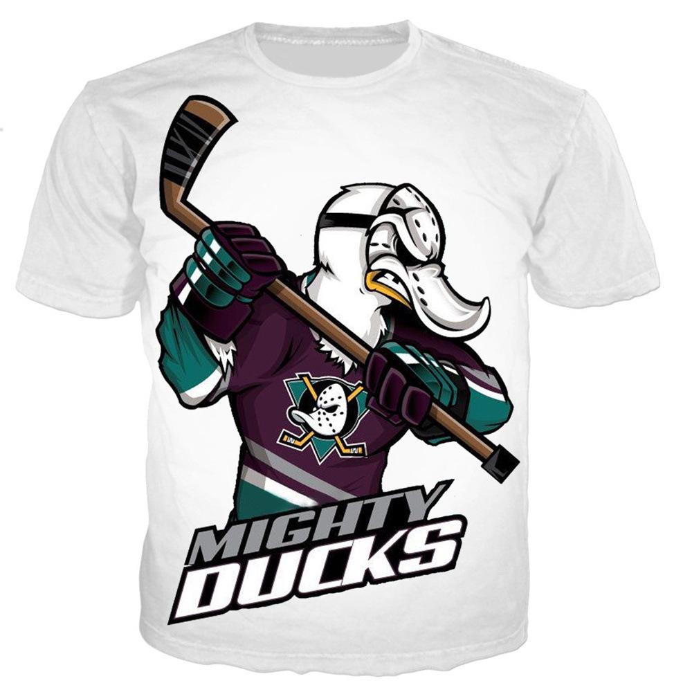 2024 Neues Sommer Herren und Damen Kurzarm Hockey Baseball Golf Street Style Element Kleidung 3D Gedrucktes T-Shirt