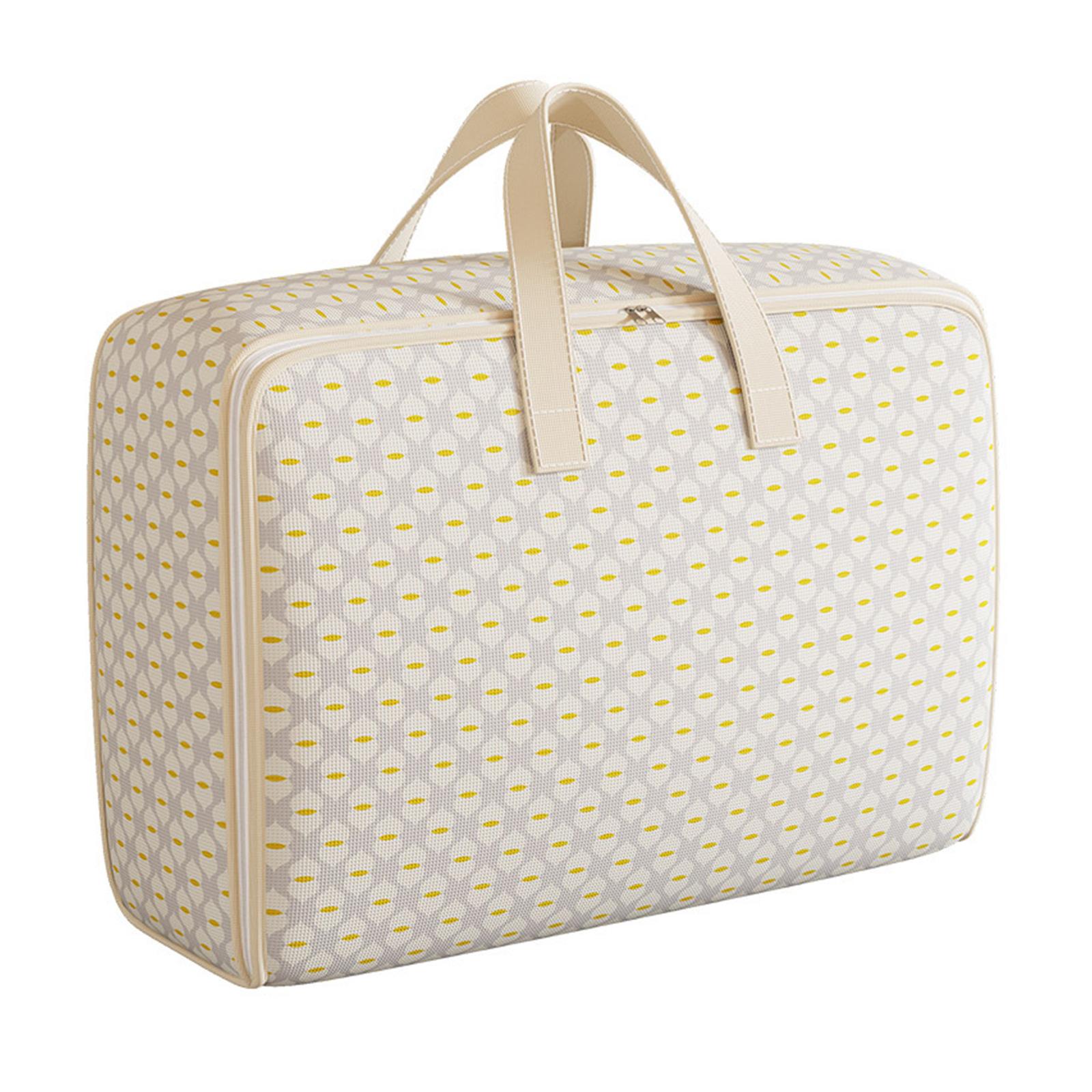 Дизайны большой вместимости Тканевые органайзеры для хранения Сумка для одеял и одежды с застежкой-молнией для повседневного использования 35L