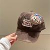 Cute Baseball Cap With Shelliemay Dolls And Letter Decoration For Wear Daily