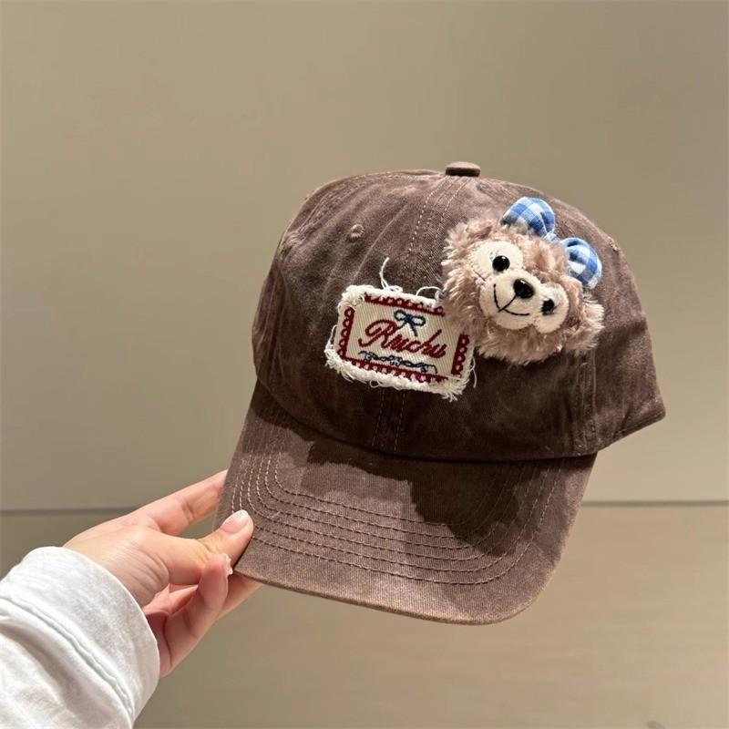 Cute Baseball Cap With Shelliemay Dolls And Letter Decoration For Wear Daily