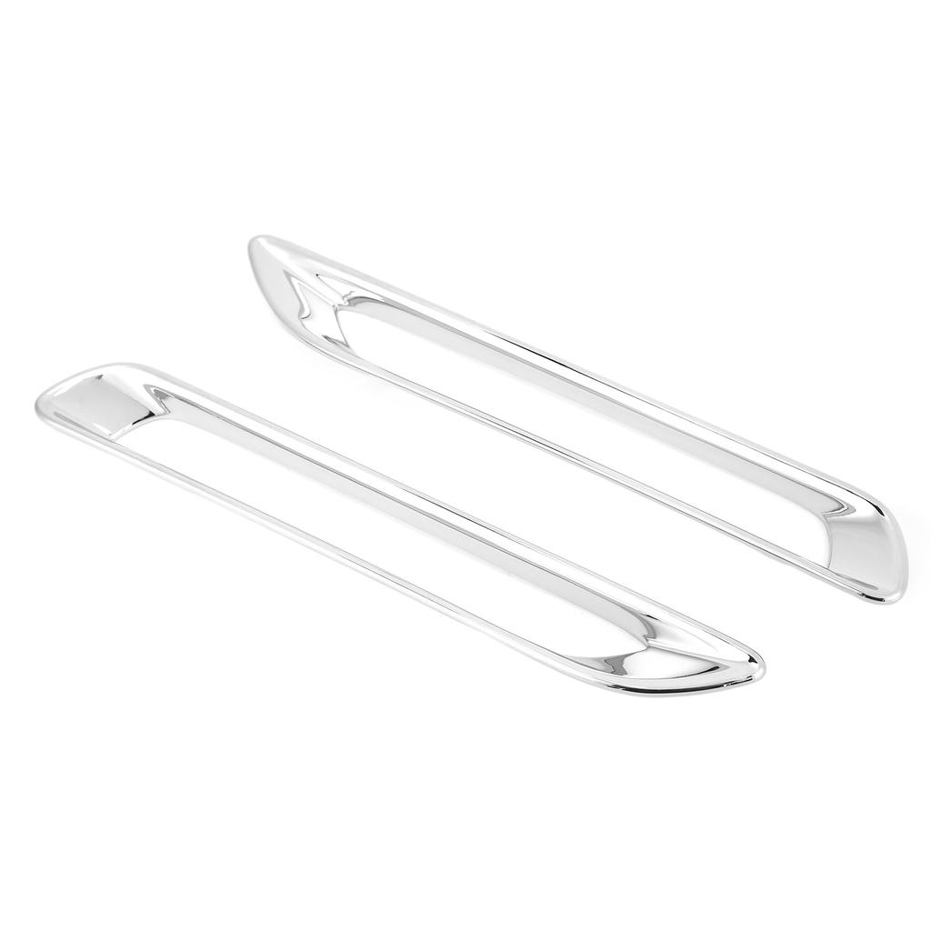 2 STÜCKE Auto Nebelschlussleuchtenrahmen Dekorabdeckung ABS Verchromt Ersatz für RAV4 2019‑2021