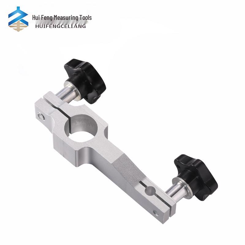 Digital Dial Indicator Stand with Marble Base, Height Gauge, and Measuring Seat