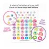 Made In Korea - Adesivi per Unghie e Orecchini Secret Jouju Gioiello delle Stelle (3 Opzioni)