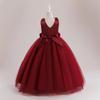 2024 Spring Collection: Princess Evening Dress with 3D Appliques and Tulle Skirt