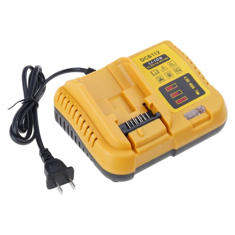 Fast Charging Adapter Universal Lithiums Batteries Chargers for Dewei 12V-20V Power Tool Batteries Overloads Protections