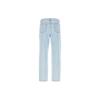 A.P.C Solid Color Straight Leg Mid Rise Zipper Fly Jeans Men Jeans Blue COGXKH09121-AAF