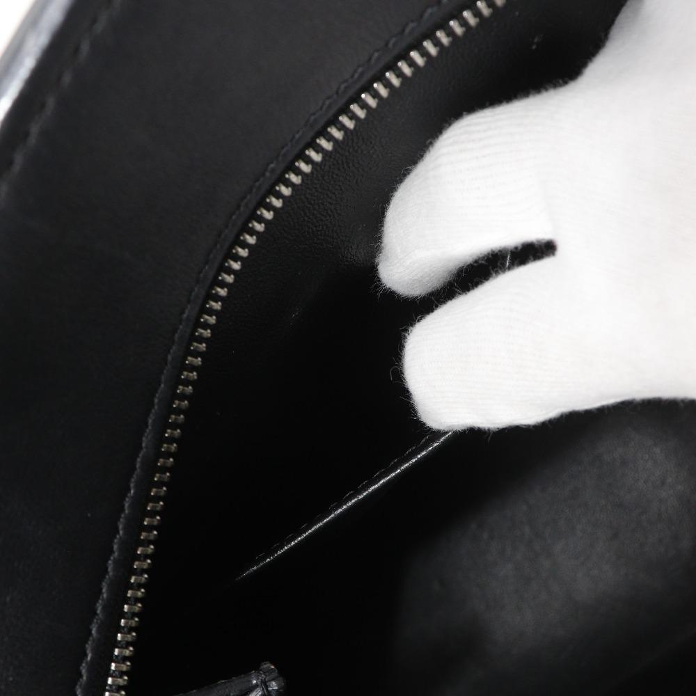 CELINE Edge medium Shoulder Bag Handbag By color Black / beige leather Women Used