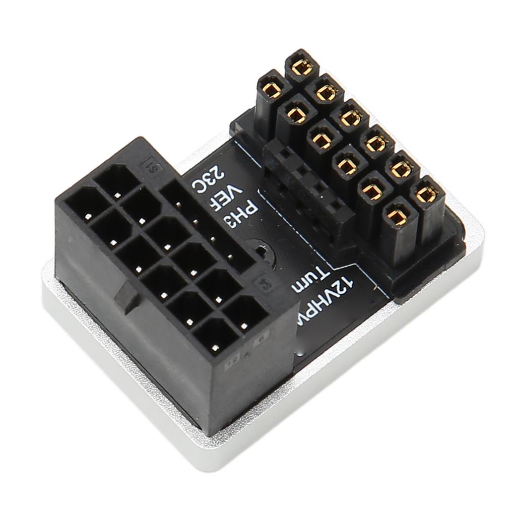 Conector GPU PCIe 600W 12V HPWR 16P la 16P Tată la Mamă 180 de Grade Placă Adaptor Alimentare GPU pentru