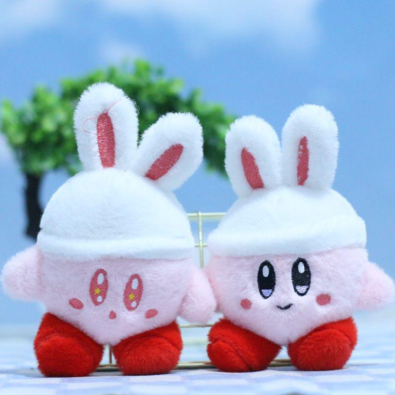 Süßer Kirby Verkleidungs-Hase Schlüsselanhänger Plüschtier Puppe Taschenanhänger Puppe