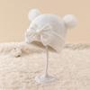 Hip Hop Baby Winter Hats Double Pom-Pom Warm Bonnet Fashion Children Beanie Caps  Outdoor