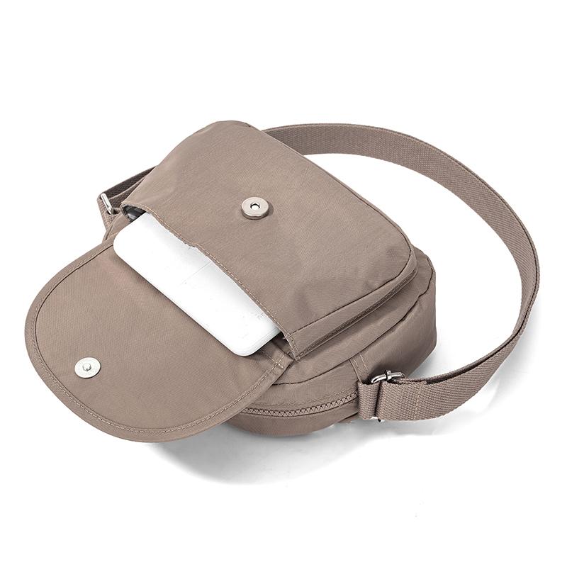 Waterproof Nylon Phone Bag Women's Multi-compartment Shoulder Bag Crossbody Bag