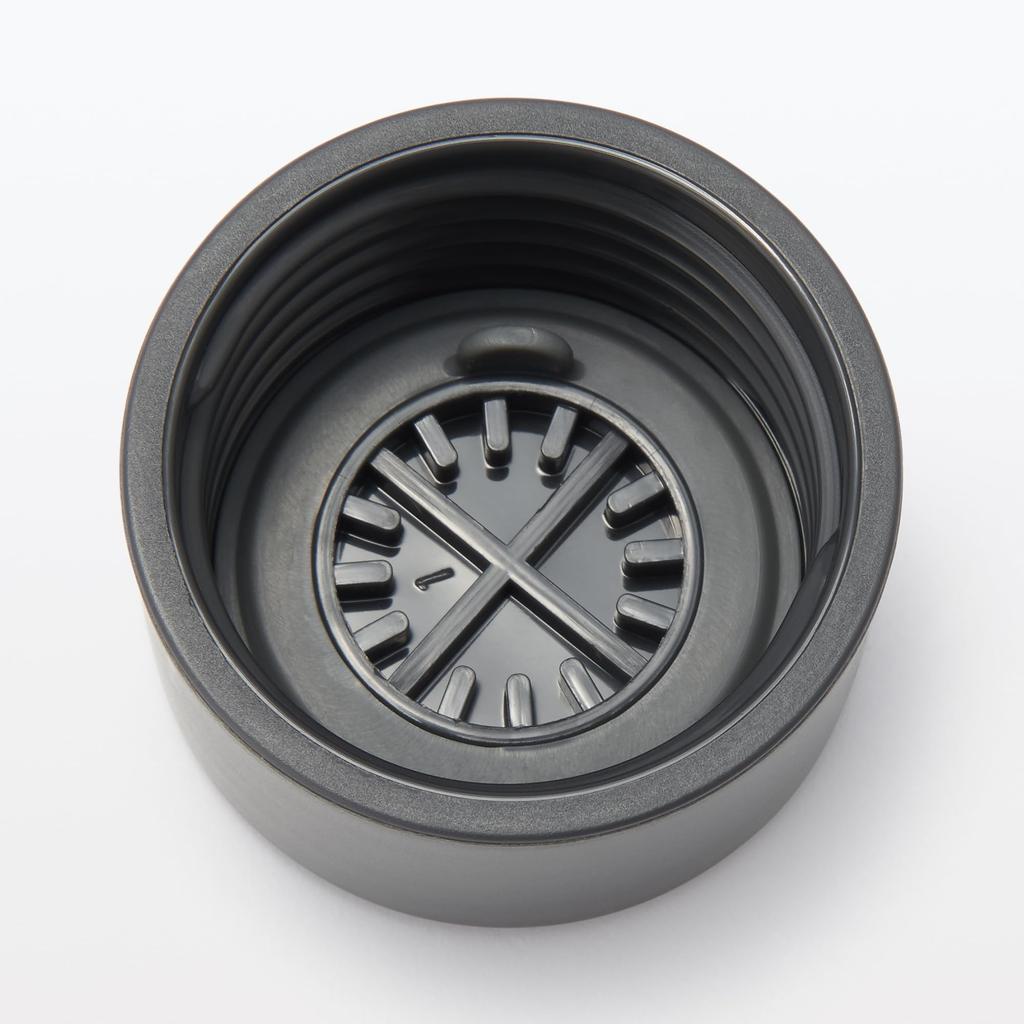 MUJI Insulated Bottle for Carbonated Stainless 12728351 Drinks, 600mL, Steel,