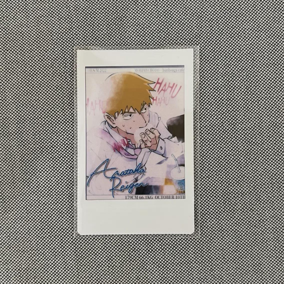 

Mob Psycho Mob Psycho 100 Mopsa Reigen Канцелярская коллаборация Полароид