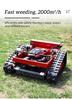 European Remote Control Lawnmower for Orchard Weeding and Slope Protection