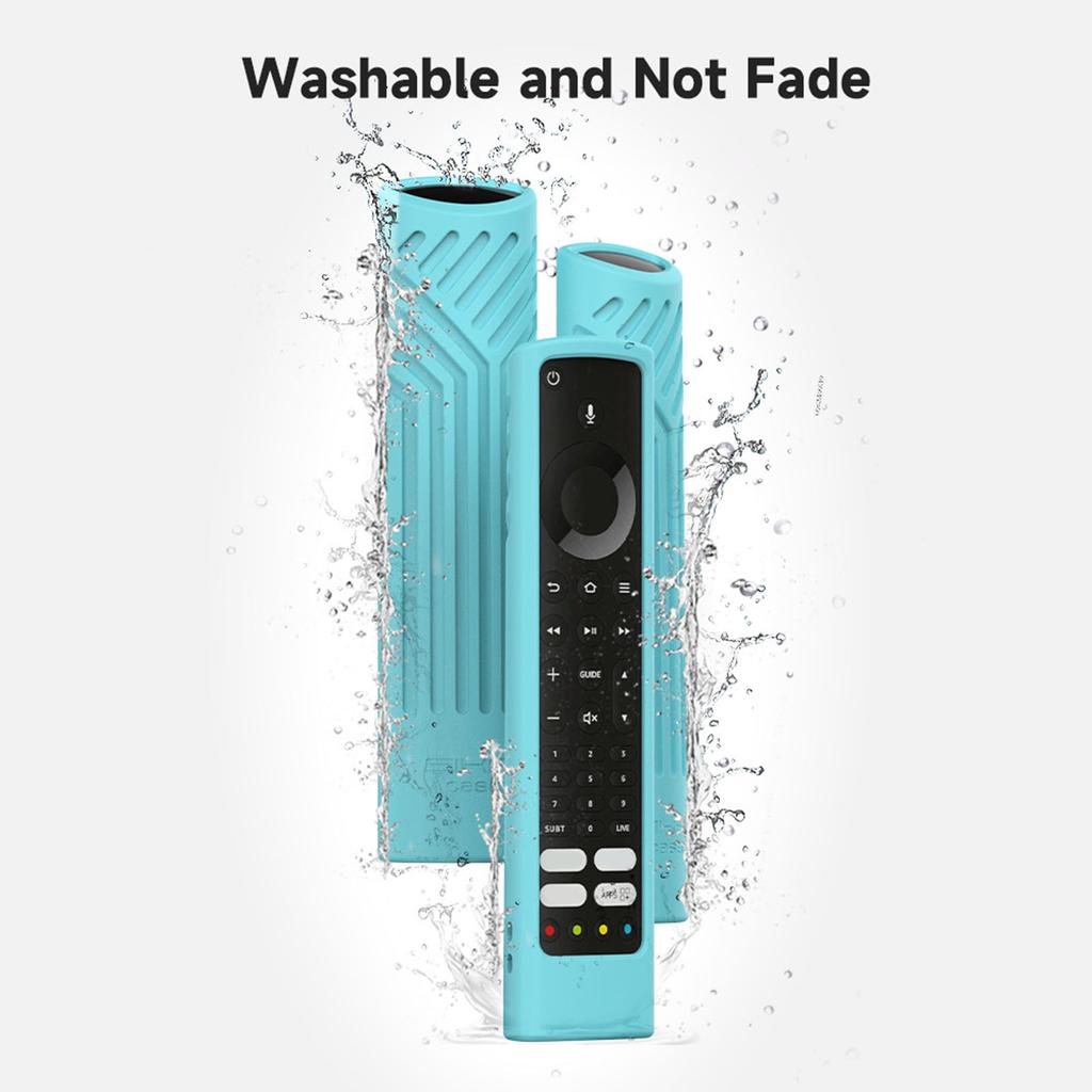 Remote Case/Cover Protective Silicone Holder Lightweight Anti Slip Shockproof 5-color Fitting for TV F2 Fire Durable-