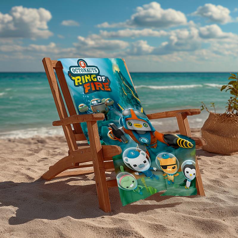 Ultra-Soft Beach Towel with maya the bee Theme,Ideal for Pool - Camping, Diving - Perfect Travel Essential, Vibrant Beach Towel.
