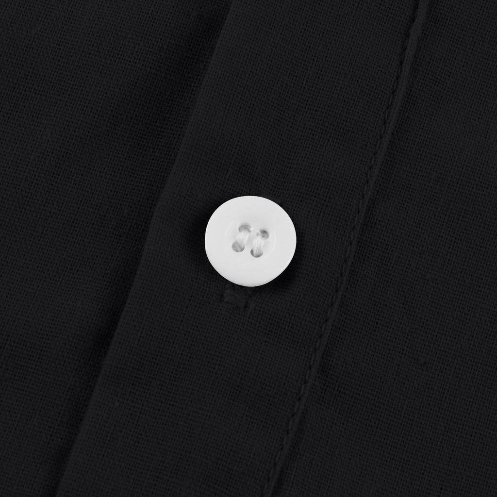 Mens Casual Loose Long Sleeve Cotton Color Shirt Lapel Neck Shirt Tops