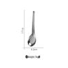 Changbaosen Stainless Steel Flat Bottom Soup Spoons