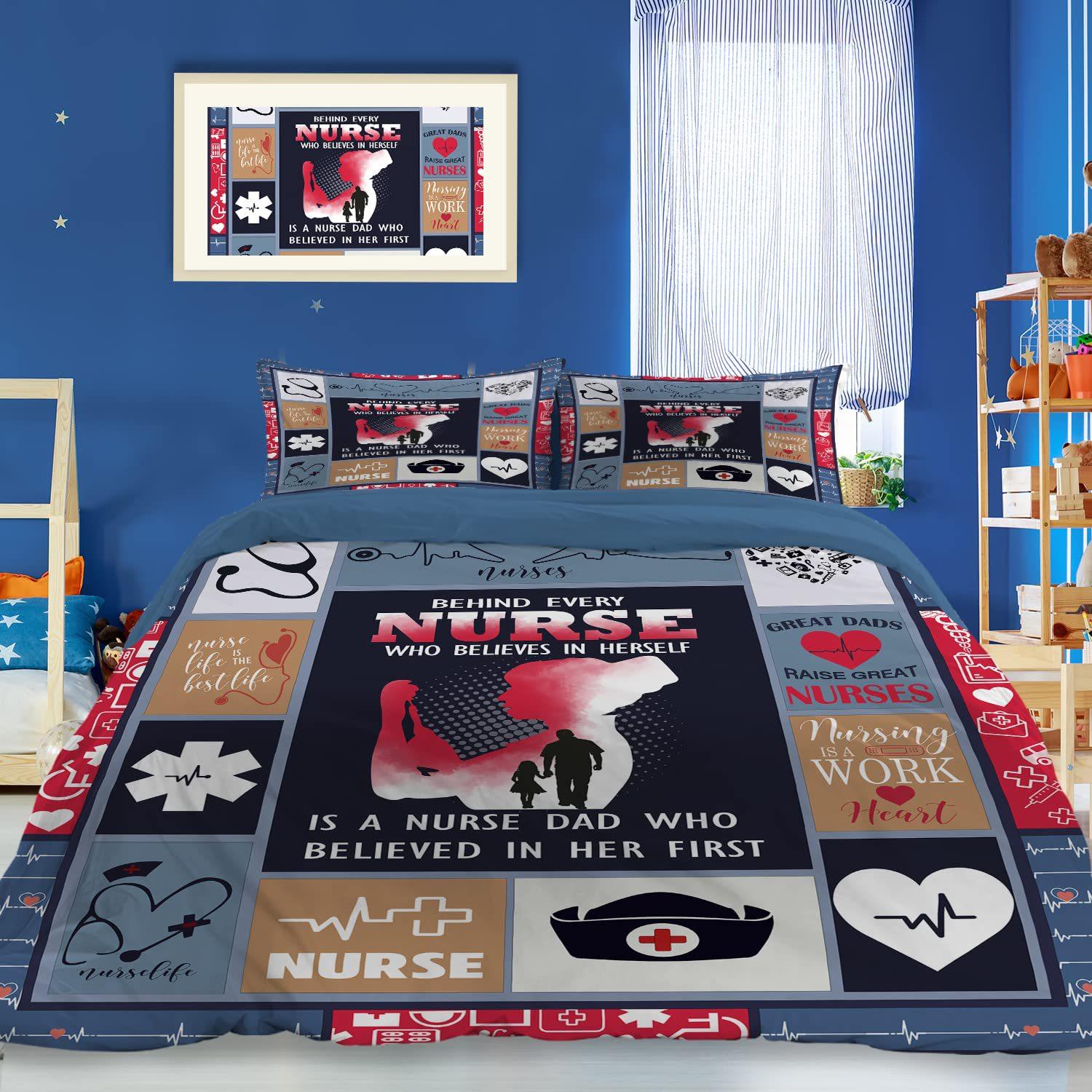 

School Graduation Soft Bedding Three-Piece Quilt Cover EU single 135*200