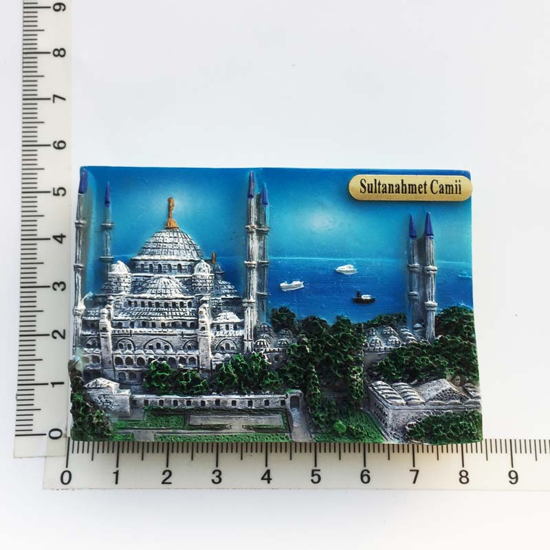 Turkey Travelling Souvenirs Fridge Magnets Istanbul Famous Landmarks Tourism Souvenirs Fridge Stickers Home Decor Wedding Gifts