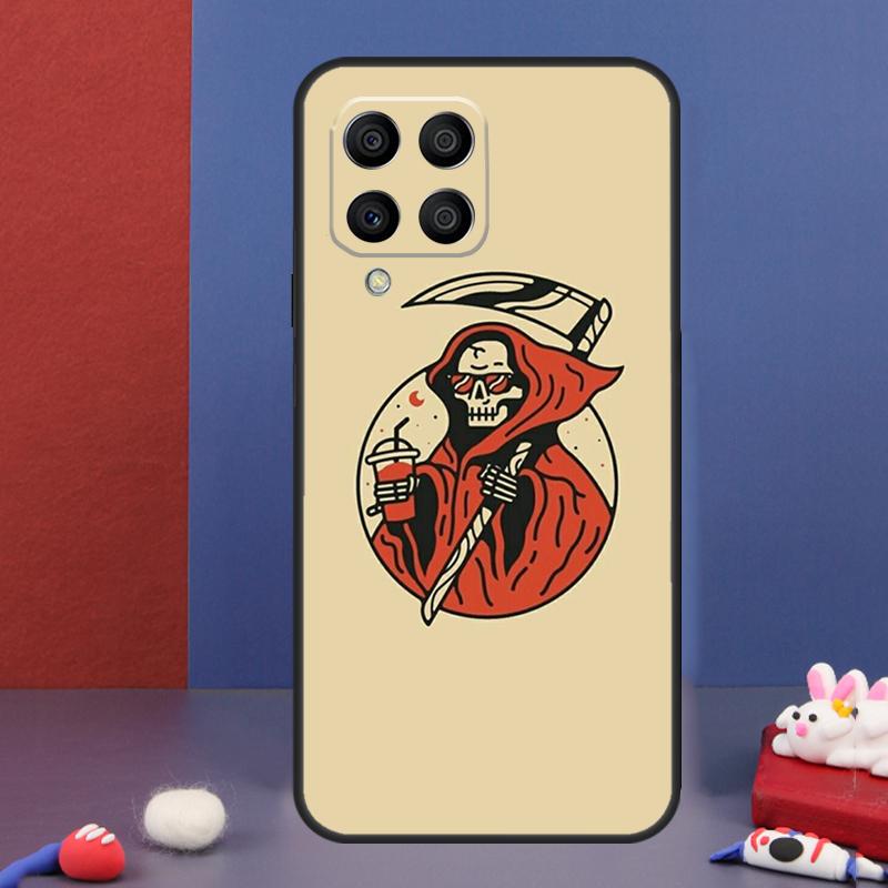 Gothic Witch Satan Case For Samsung Galaxy M16 M06 M36 M56 M15 M11 M31 M21 M53 M13 M32 M52 M35 M55 M14 M34 M54