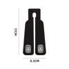 CSG1 Car Purse Hook PU Leather Double Metal Universal Hanger Car Seat Hooks For Mercedes-Benz W108 W124 W126 W140 W168 W169 W176