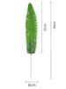 20 Pcs Artificial Shrubs Leaves Artificial  Persian Leaves Faux Shrubs Greenery Fake Plant for Home Garden Office Verandah Wedding Decor