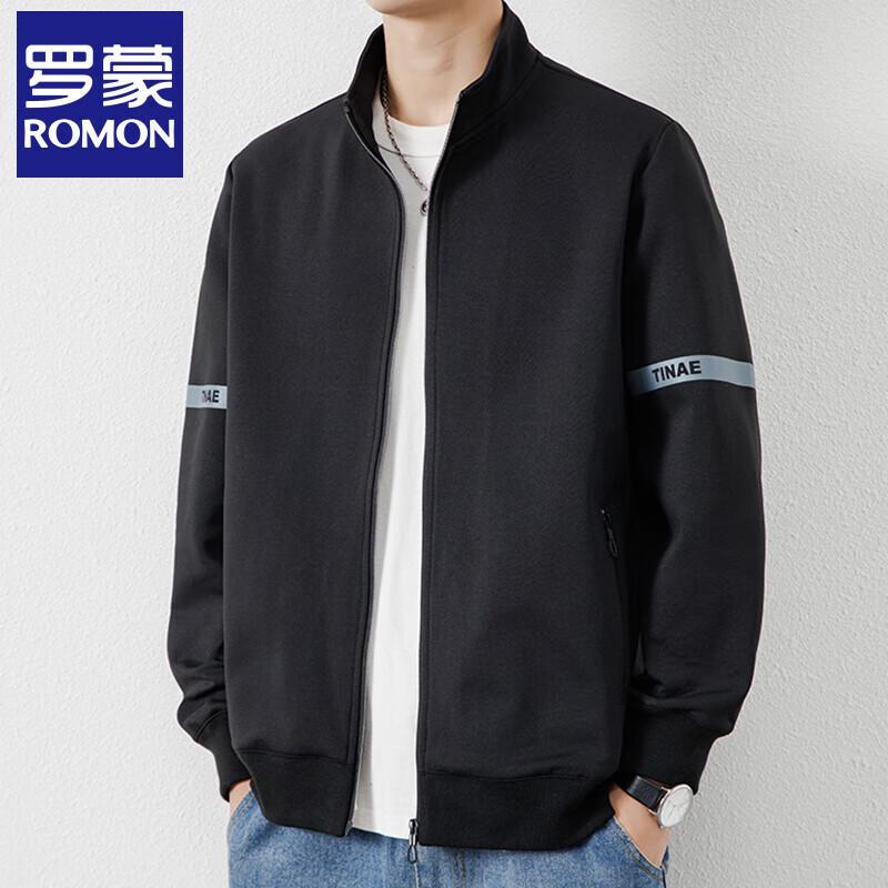 

Romon Men s Stand Collar Casual Jacket 4XL