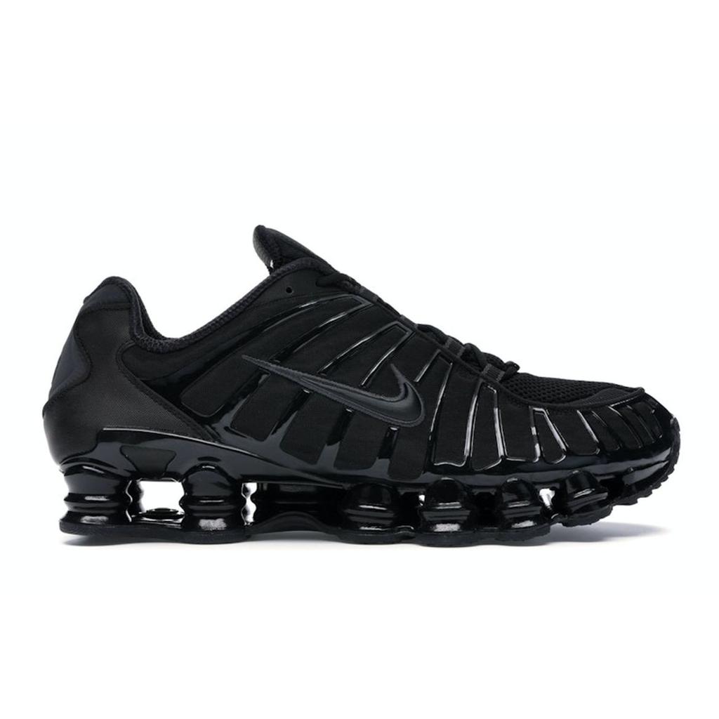 Nike Shox TL Metallic Hematite Men Sneakers Black Black-Metallic-Hematite-Max-Orange AV3595-002