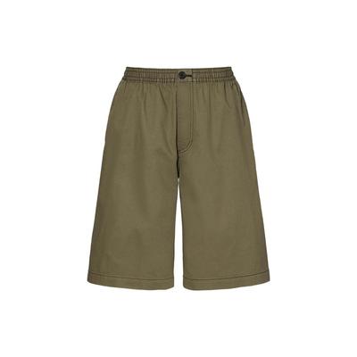 Uniqlo Pantaloncini larghi a taglio squadrato X MARNI (Dimensionamento dell'Asia) Olive Streetwear Unisex 449563-57