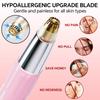 Electric Eyebrow Trimmer, USB Rechargeable Protable Eyebrow Hair Remover, Precision Electric Razor for Eye Brow & Face Epilator
