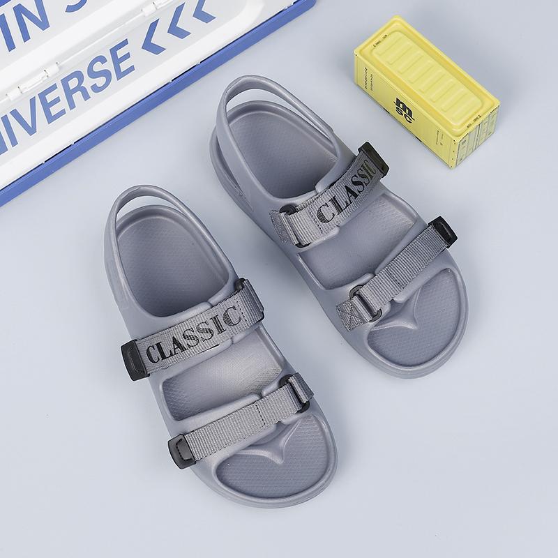Summer Sandals for Men Anti-Slip Odor-Resistant Comfortable Beach Shoes Outdoor Breathable Lightweight EVA Casual Shoes Slippers