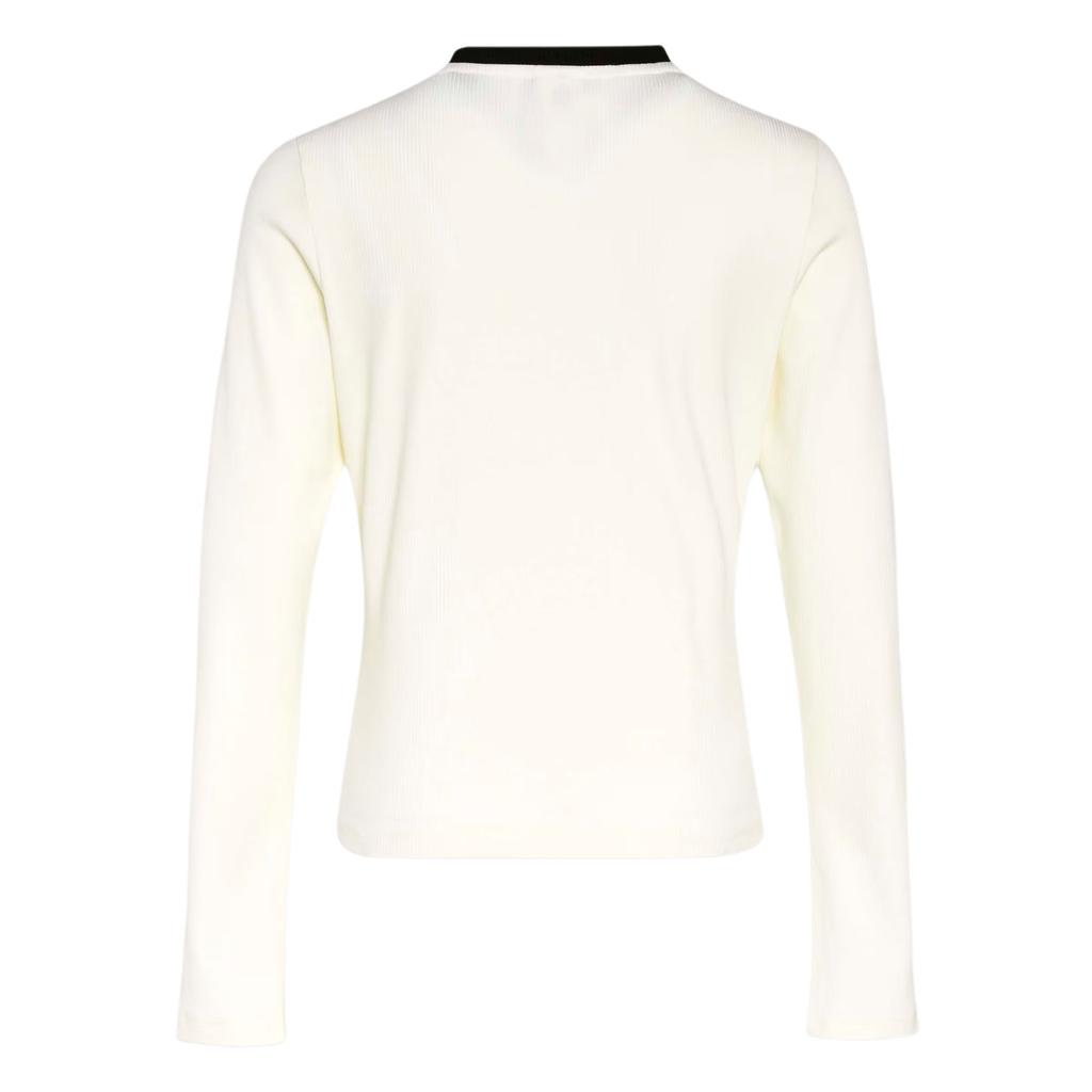 adidas Originals Lässiges Strick-Langarm-T-Shirt Damen Oberteile KS2382