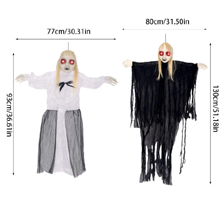 Scary Skeleton with Sound Effect Voice Activated Skeleton With Light up LED Eye For Indoor and Outdoor Decoration