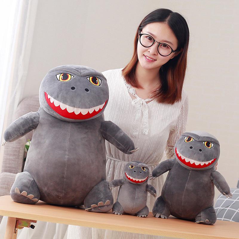 Q Version Godzilla Plush Toy: Cartoon Anime King of the Monsters Dinosaur Doll