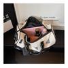Women Floral Print Large Capacity Faux leather Travel Bag with Detachable Crossbody Strap for Travel
