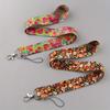 1PC New Fashion Flowers Neck Strap Vintage Lanyard for Key ID Card Gym USB Badge Holder DIY Hang Rope Phone Accessories