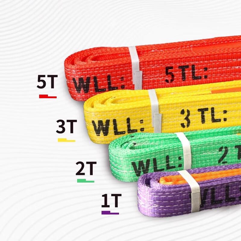 Industrial Polyester Flat Lifting Sling Strap