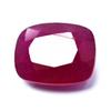 NATURAL 9.85 Ct RUBY Loose Gemstone Red Faceted Cushion Cut CERTIFIED