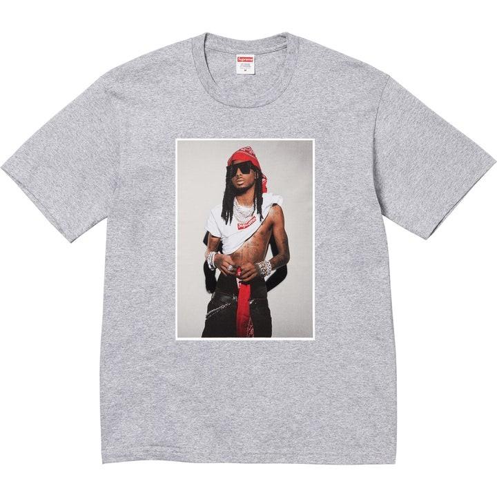 Supreme Playboi Carti Tee Heather Grey L