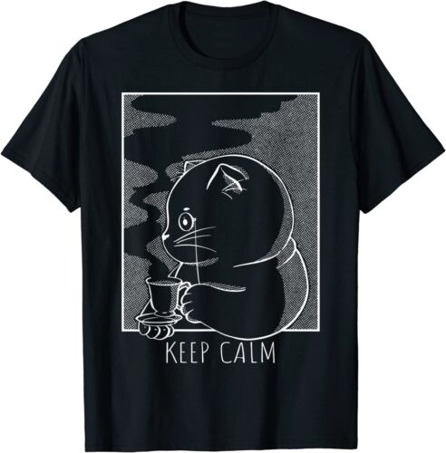 

Funny Black Cat Lover Cute Vintage Great Gift Idea Tee T-Shirt S-3XL - Men s Summer Cotton Graphic Tee S разноцветный