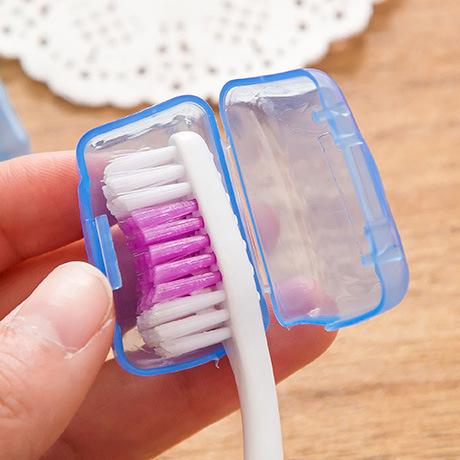 5/20pcs Toothbrush Cover Travel Portable Plastic Toothbrushes Head Protector Case Caps Bathroom Accessories Dustproof Organizer