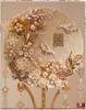 Pink Handmade Xiuhe Wedding Ceremony Fan DIY Kit - Chinese Classical Bride Accessory