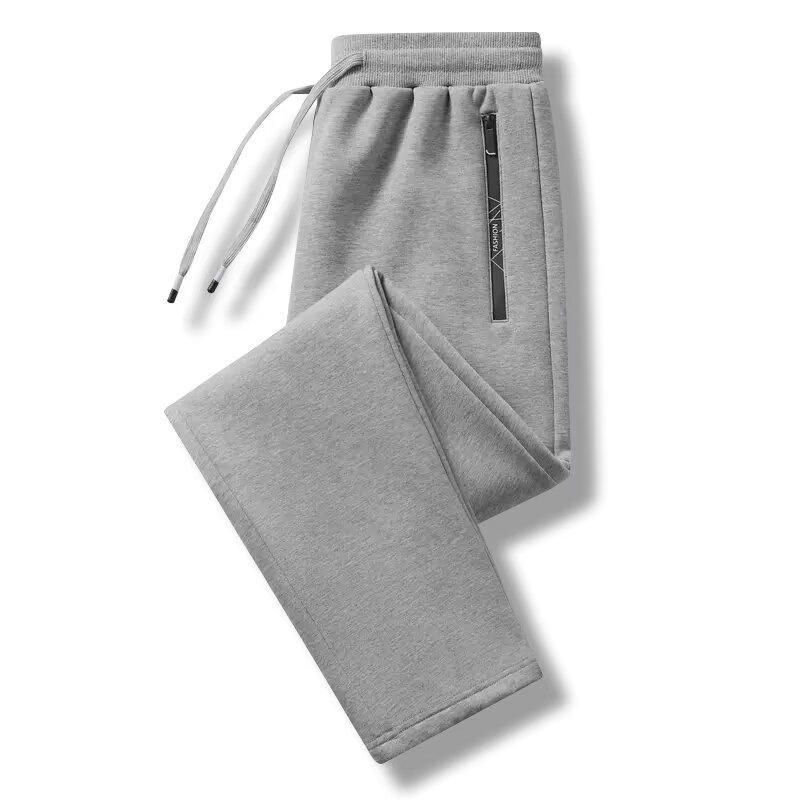 

Мужские спортивные брюки свободного прямого кроя в корейском стиле на весну/лето 2024 года 2XL серый