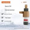 Qianrui M3M5 CO2 Diffusor: Kohlendioxid-Zerstäuber & Externer Filter mit austauschbarem Diffusor-Behälter für Pflanzenbecken