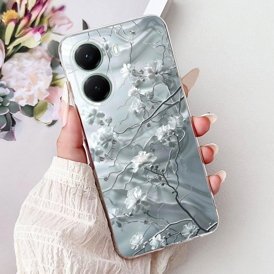 For Xiaomi Poco X7 Pro Case 2025 New Fashion Flower Soft Silicone Cover For Coque Xiomi Xiaomi Poco X7 pro PocoX7 X 7 Phone Case