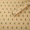 Christmas Gift Wrap: Thick Coated Paper with Trees & Elks